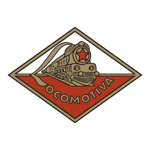 Locomotiva București (1950's) Logo PNG Vector