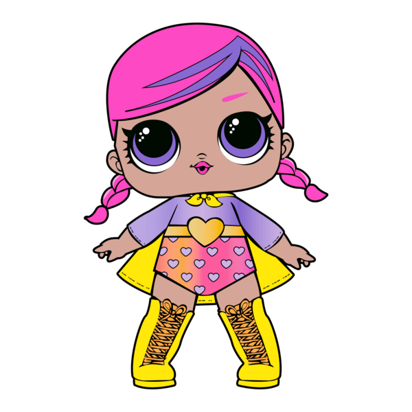 Lol Doll Super Logo PNG Vector