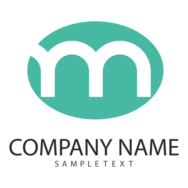 M Letter Logo PNG Vector