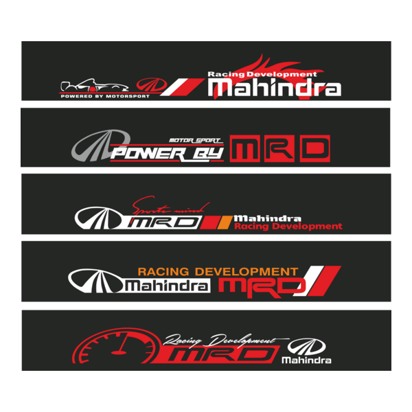 mahindra windscreen sticker Logo PNG Vector
