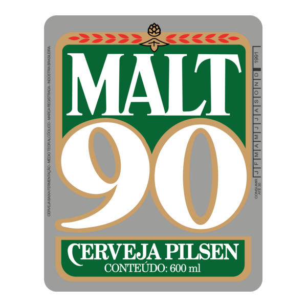 Malt 90 Logo PNG Vector