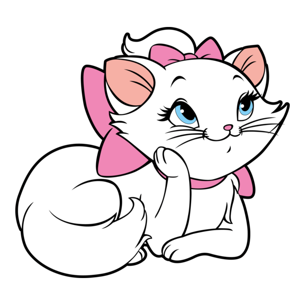 Marie Cat Logo PNG Vector