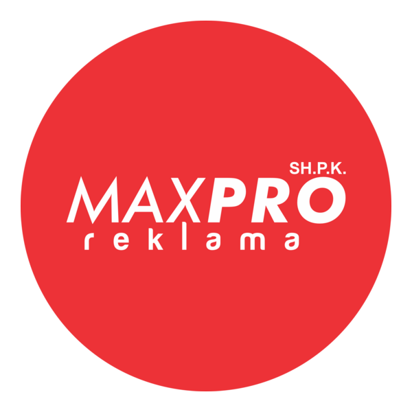 MaxPro Reklama Logo PNG Vector