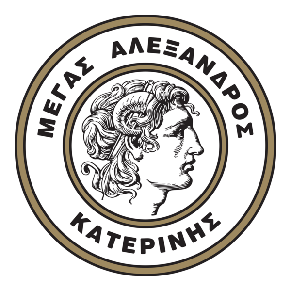 Megas Alexandros Katerini (1950's) Logo PNG Vector