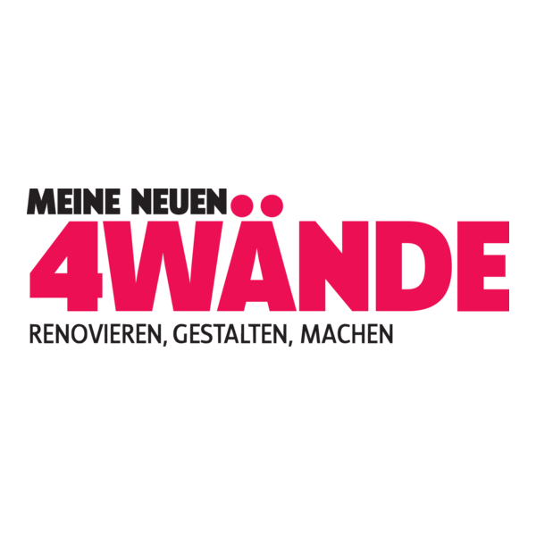 Meine Neuen 4 Wände Logo PNG Vector