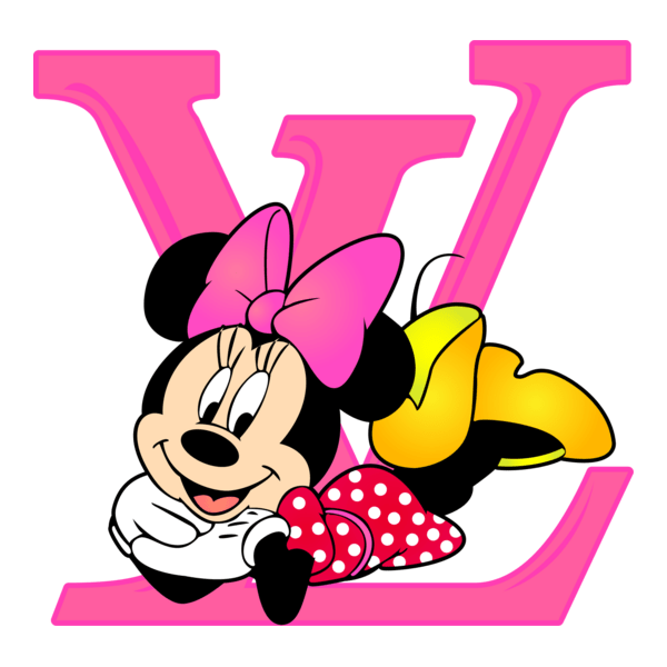 Minnie Louis Vuitton Logo PNG Vector