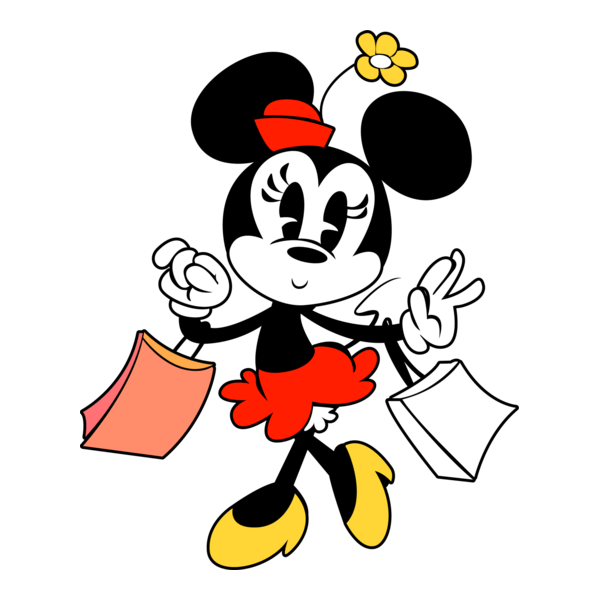 Minnie Shopping Logo PNG Vector