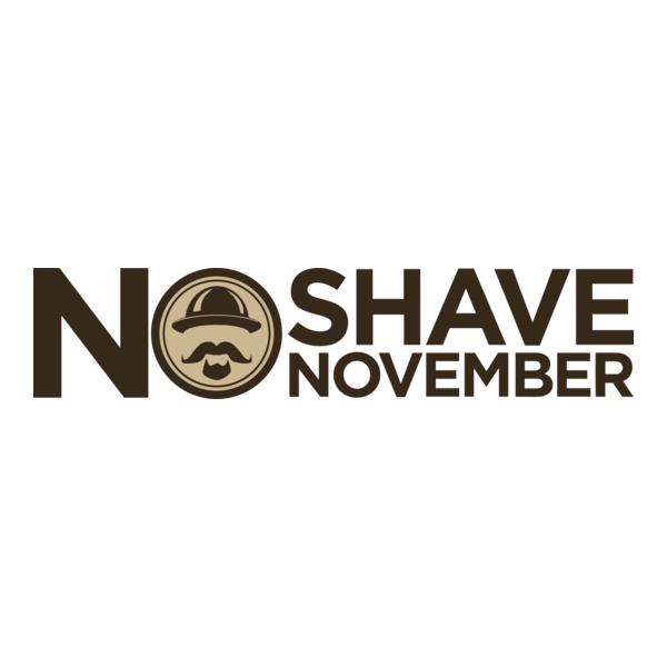 No-Shave November Logo PNG Vector