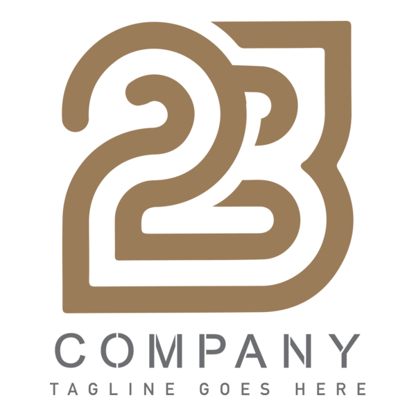 Number 23 Company Logo PNG Vector