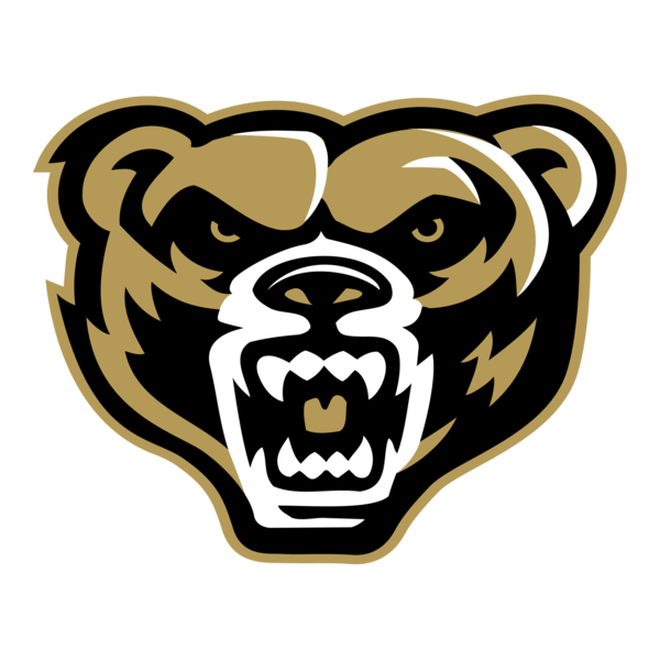 Oakland Golden Grizzlies Logo PNG Vector