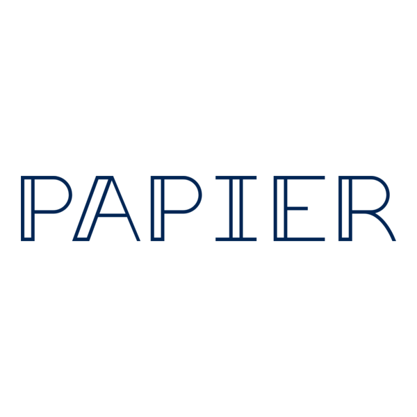 Papier Logo PNG Vector