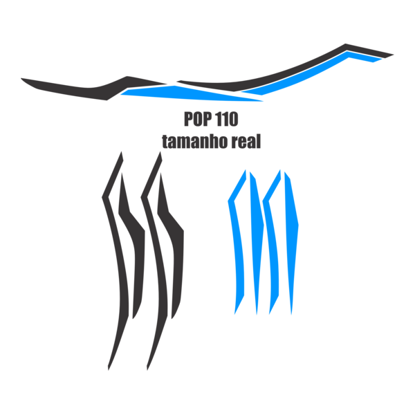 POP 110 Logo PNG Vector