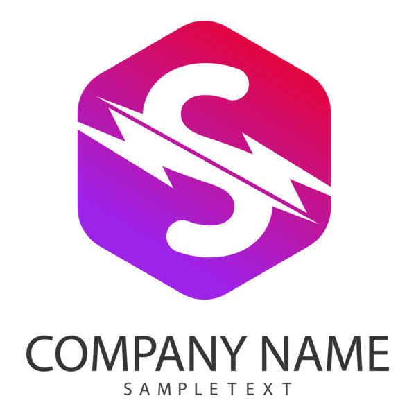 Power S Letter Company Logo PNG Vector
