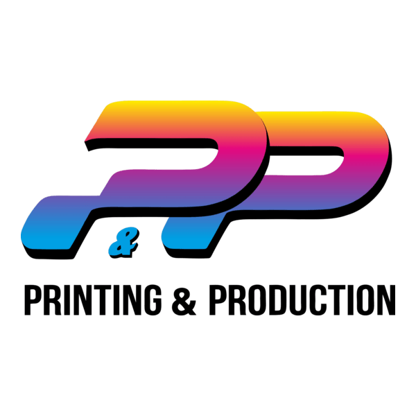 P&P Printing Production Logo PNG Vector