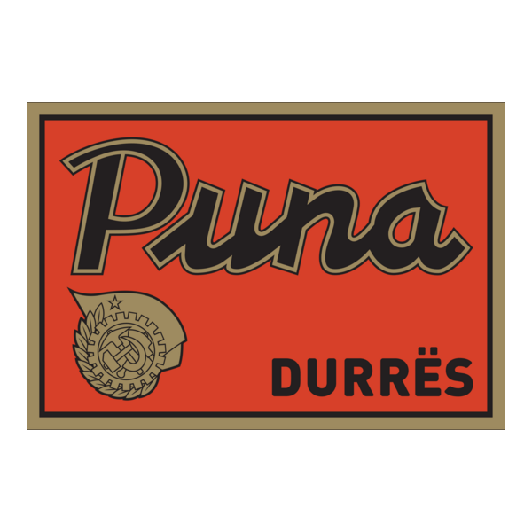 Puna Durrës (1950's) Logo PNG Vector