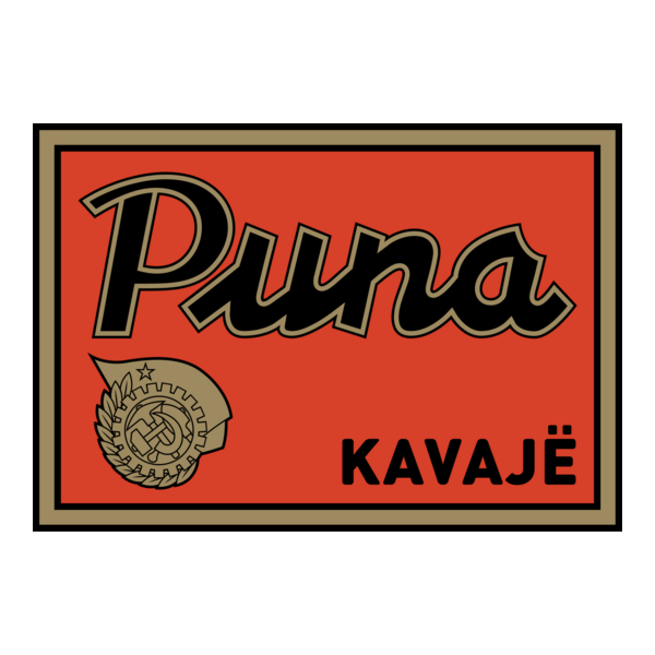 Puna Kavajë (1950's) Logo PNG Vector