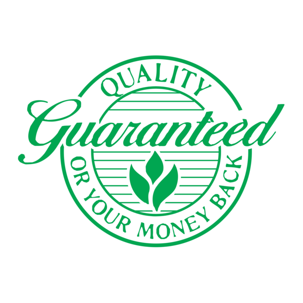 QUALITY Guaranteed OR YOUR MONEY BACK Logo PNG Vector