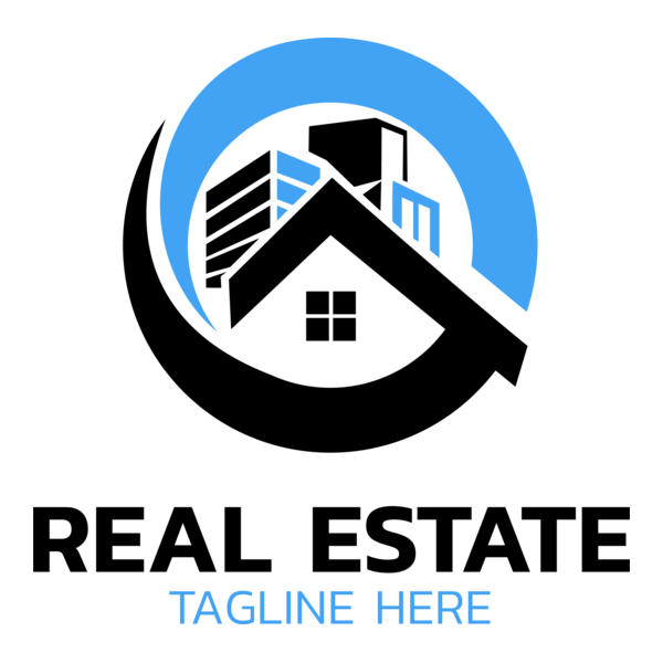 Real Estate Company Logo PNG Vector