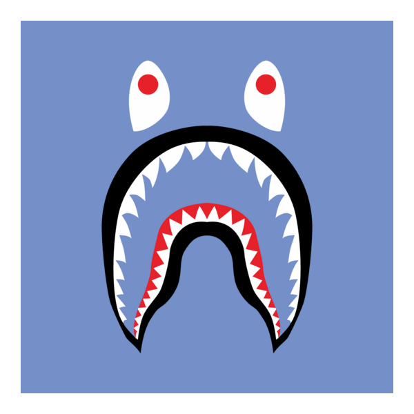 shark a bathing ape Logo PNG Vector