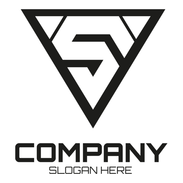 Shield Letter S Company Logo PNG Vector