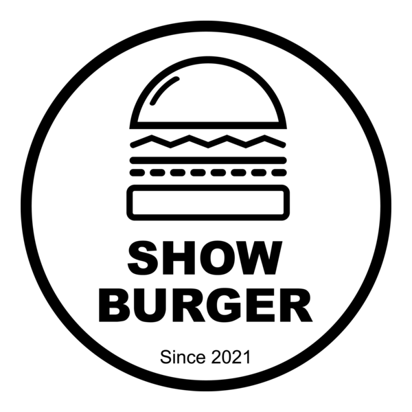 SHOW BURGER Logo PNG Vector