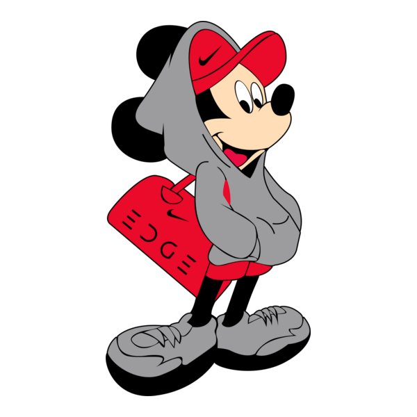 Sport Mickey Nike Logo PNG Vector