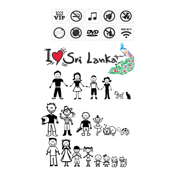sri lanka auto sticker decal Logo PNG Vector