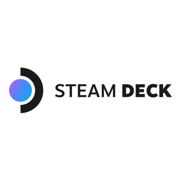 Steam Deck Wordmark Logo PNG Vector