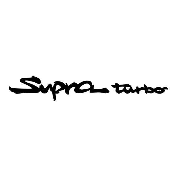 Supra turbo Logo PNG Vector