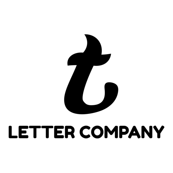 T Letter Company Logo PNG Vector