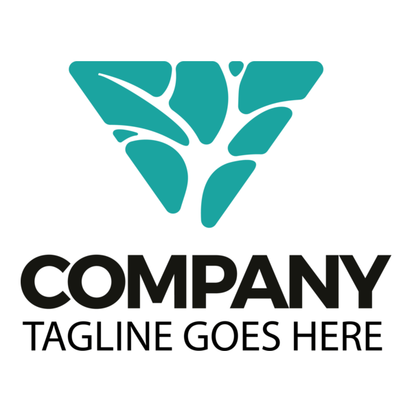 Triangle Tree Company Logo PNG Vector