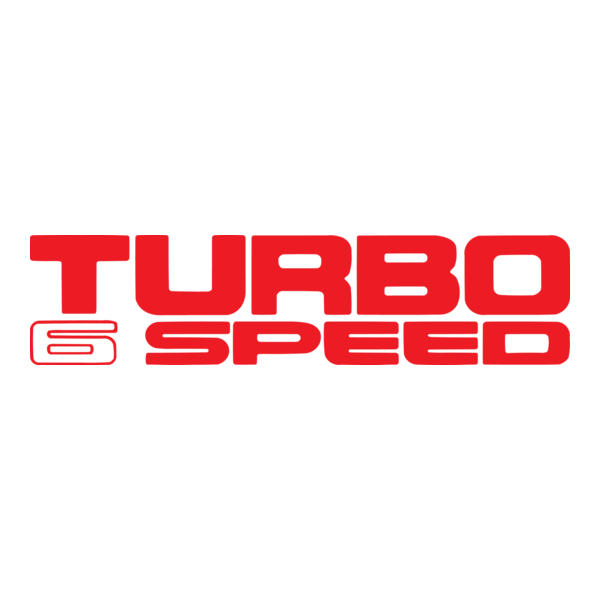 turbo 6 speed Logo PNG Vector