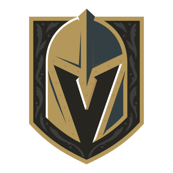 Vegas Golden Knights detailed primary Logo PNG Vector