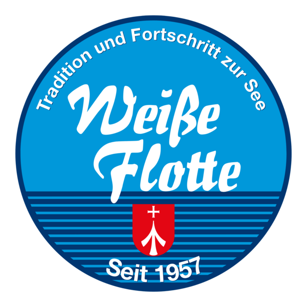 Weisse flotte Logo PNG Vector