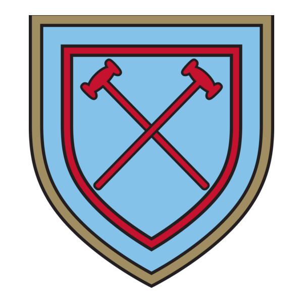 West Ham United London (1950's) Logo PNG Vector