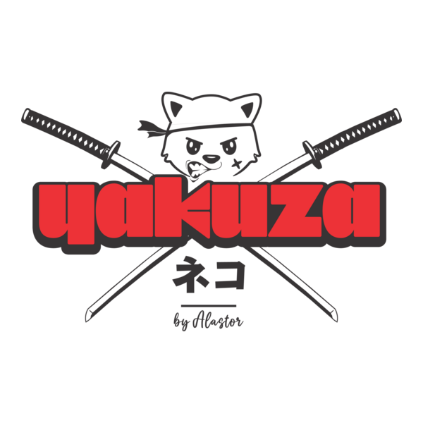 YAKUZA Cat Logo PNG Vector