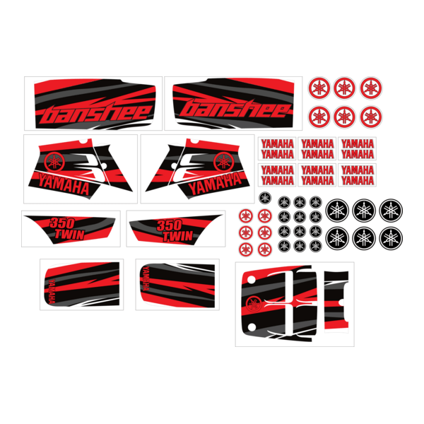 YAMAHA BANSHEE STICKERS Logo PNG Vector