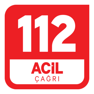 112 Acil Çağrı Logo PNG Vector