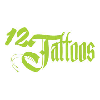 12 Tattooz Logo PNG Vector