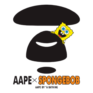 aape x spongebob Logo PNG Vector