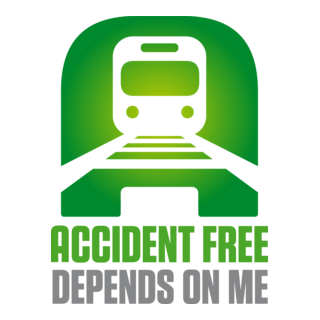 Accident Free Depends On Me Logo PNG Vector