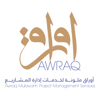 Awraq Mulawanh Project Management Services Logo PNG Vector