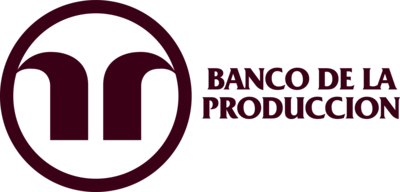 Banco de la Produccion antiguo horizontal Logo PNG Vector