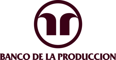 Banco de la Produccion antiguo vertical Logo PNG Vector