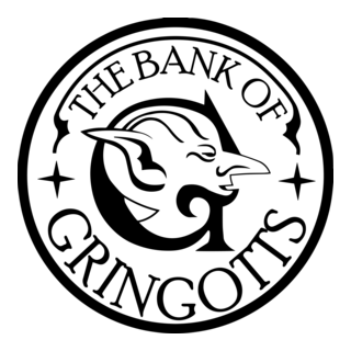 Bank of Gringotts Logo PNG Vector