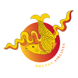 Bhutan Airlines Logo PNG Vector