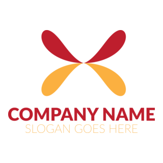 Butterfly Company Logo PNG Vector