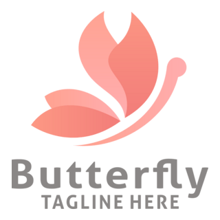 Butterfly Logo PNG Vector