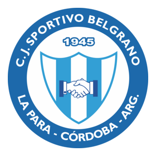 Centro Juvenil Sportivo Belgrano de La Para Logo PNG Vector