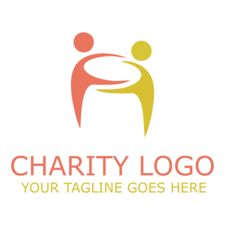 Charity Happy People Logo PNG Vector